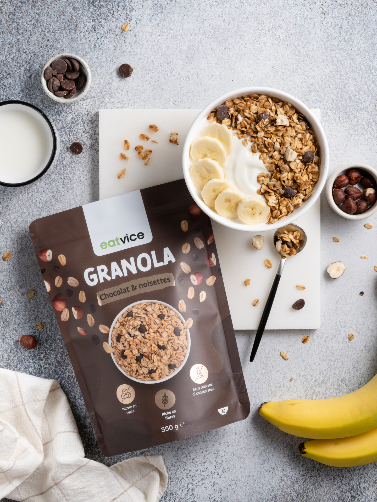 Granola chocolat & noisettes