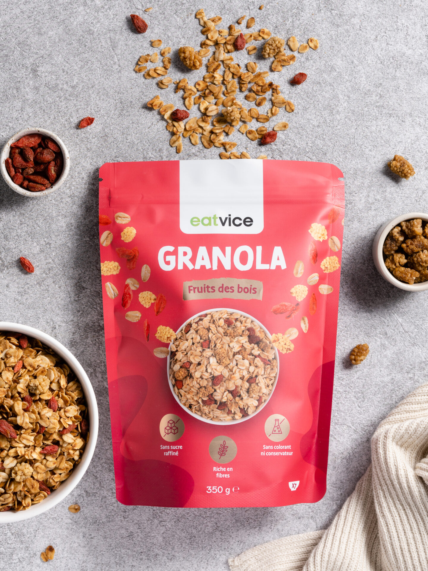 Granola fruits des bois