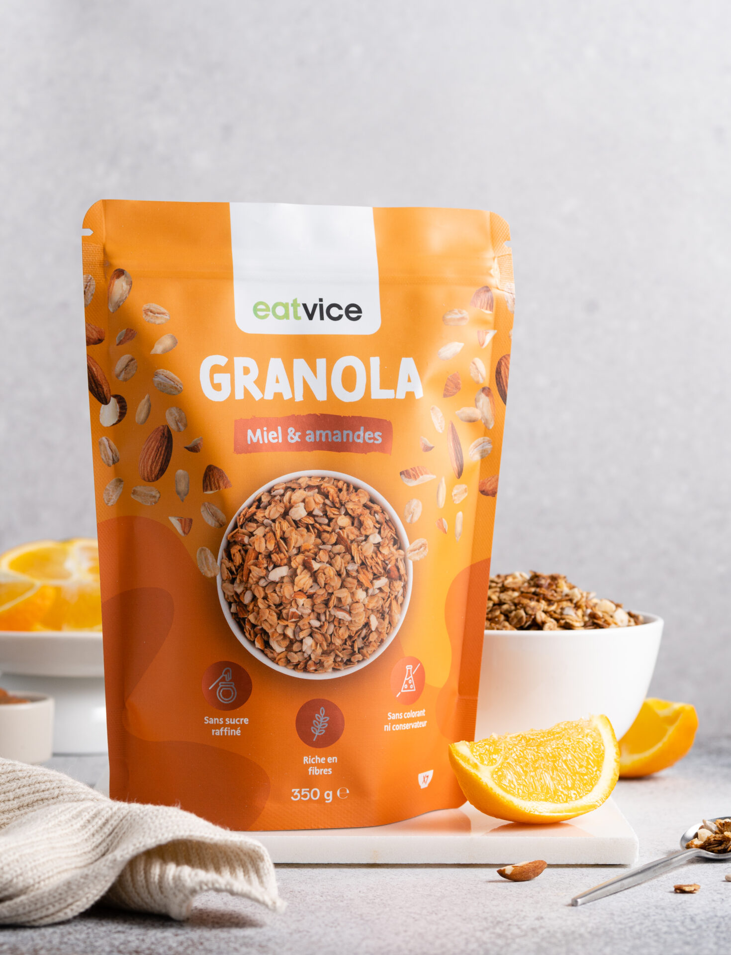 Granola miel & amandes