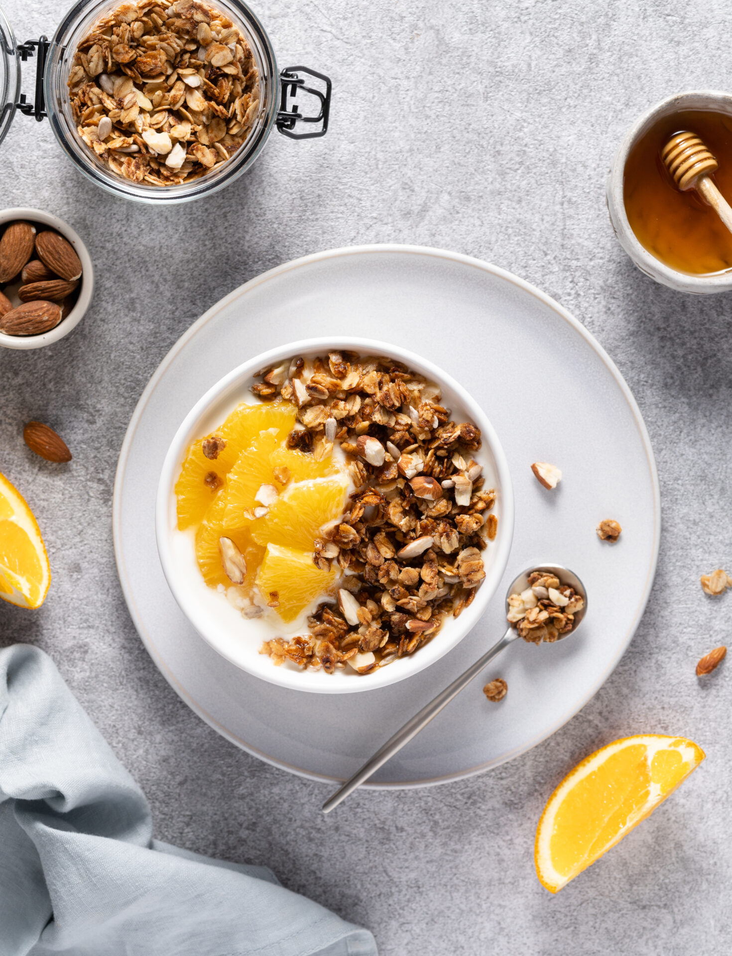 Granola miel & amandes