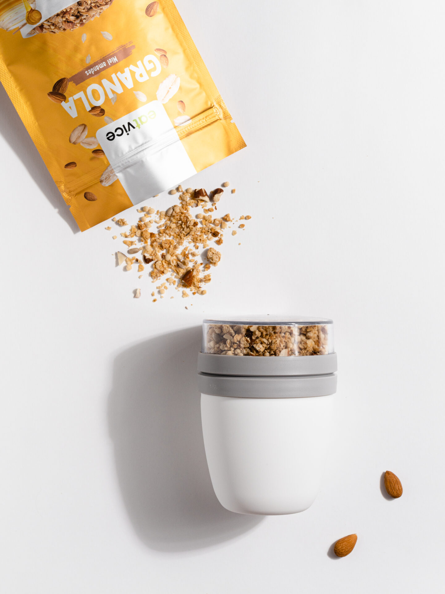 Bol pour muesli à emporter